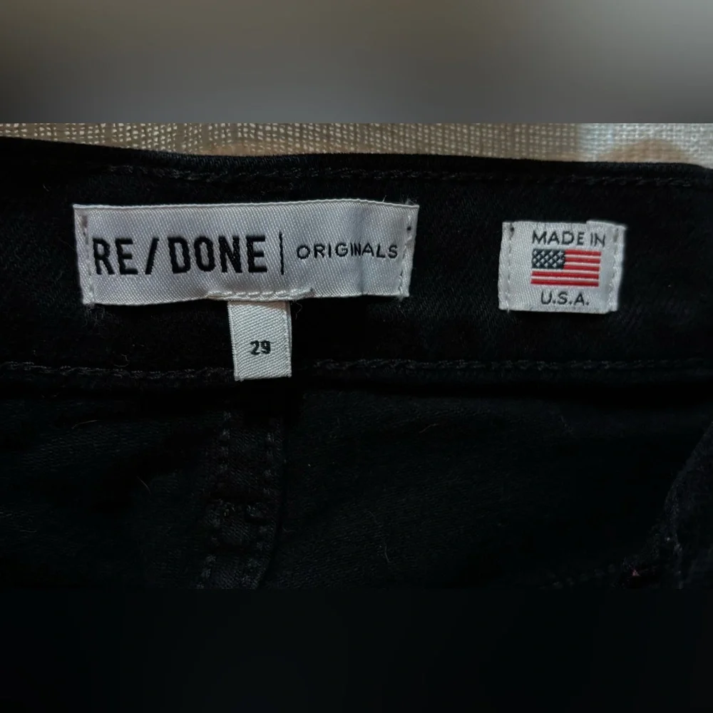 Re/Done | High Rise Ankle Crop - Picture 6 of 7